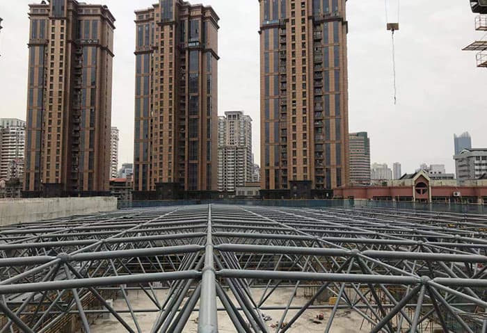 景洪螺栓球网架结构